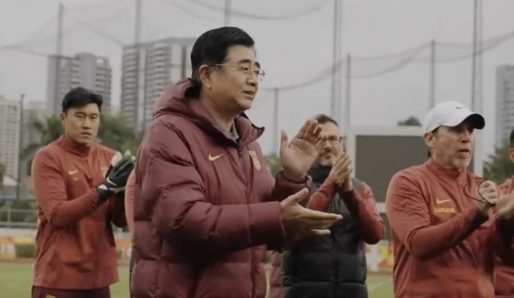  U20亞洲杯開賽在即，足協(xié)主席宋凱探班U20國青隊(duì)