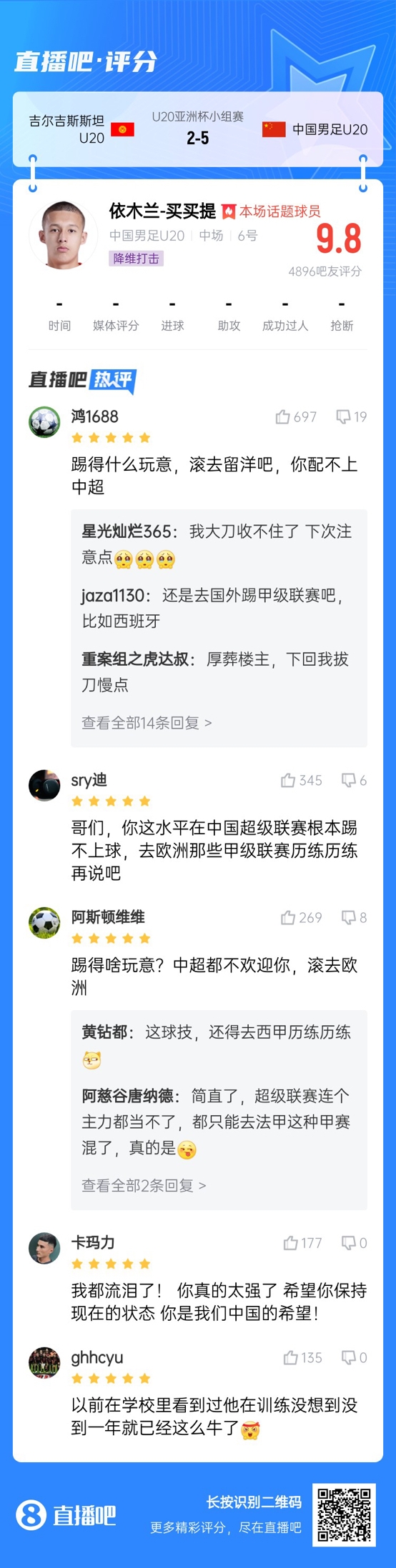  依木蘭這場多少妙傳了？毛偉杰回傳+依木蘭直塞“調(diào)虎離山”