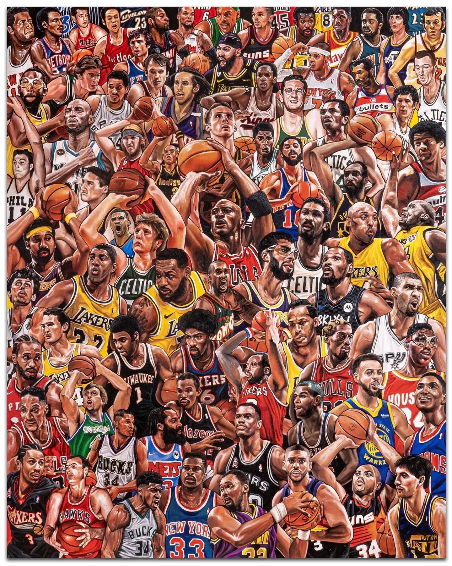  你是因?yàn)槟膫€(gè)球星或哪場(chǎng)比賽愛(ài)上的NBA？